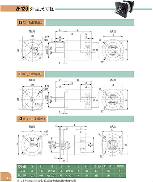 上海权立ZF行星减速机型号