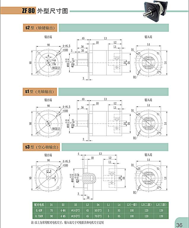 上海权立ZF行星减速机型号